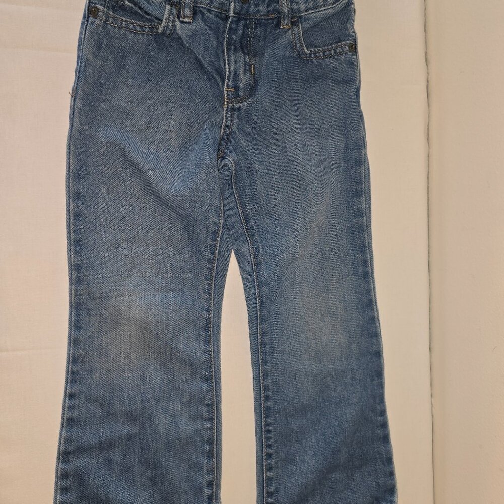 Children's Place, Boys Size 4, adjustable Waist Jeans, Gently-used condition - Picture 4 of 7